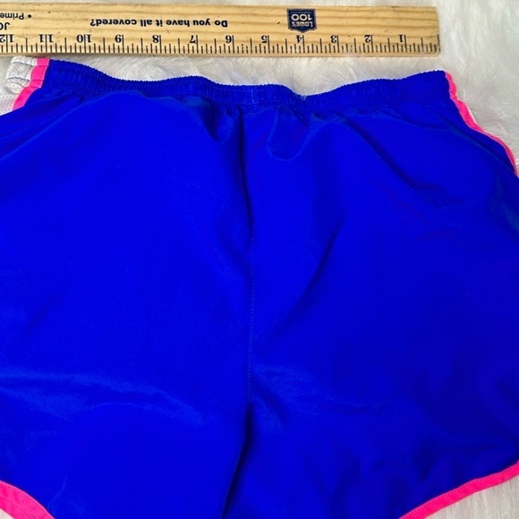 Nike Dri‎ Fit Girls Athletic shorts blue pink size xl - Picture 4 of 4